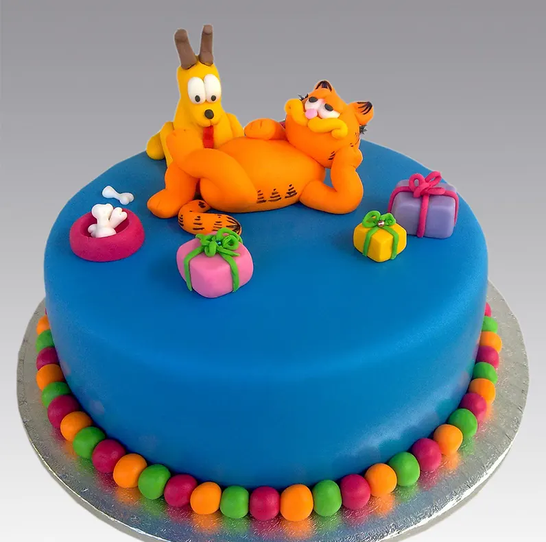 Garfield Figürlü | Dragos Pastaneleri